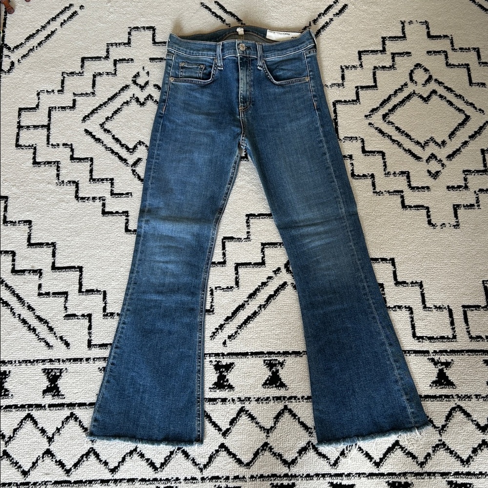 Rag and bone flare jeans in 27